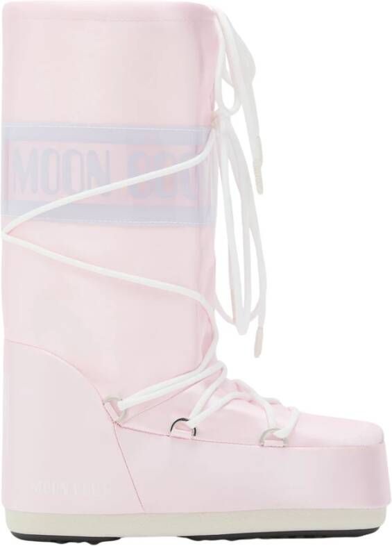 Moon Boot Nylon Winterlaarzen met Logodetail