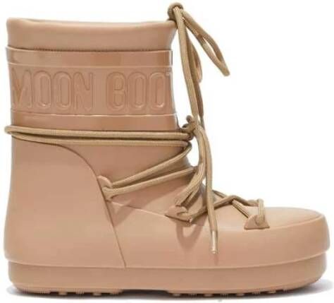 Moon boot Ruimteregenlaarzen Brown Dames