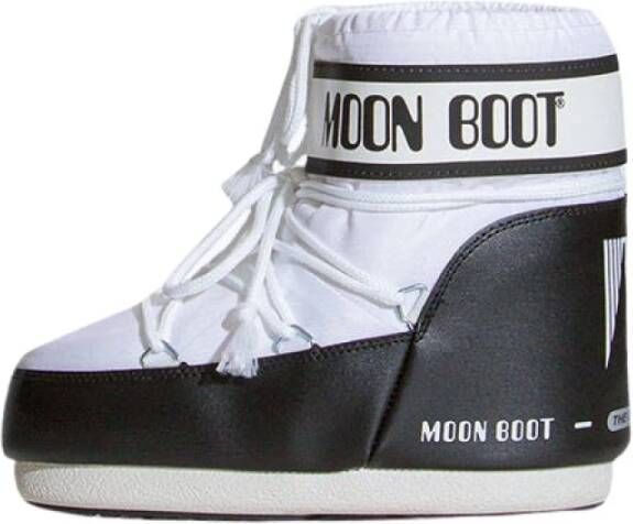 Moon boot Stijlvolle witte enkellaarsjes voor dames White Dames - Foto 2