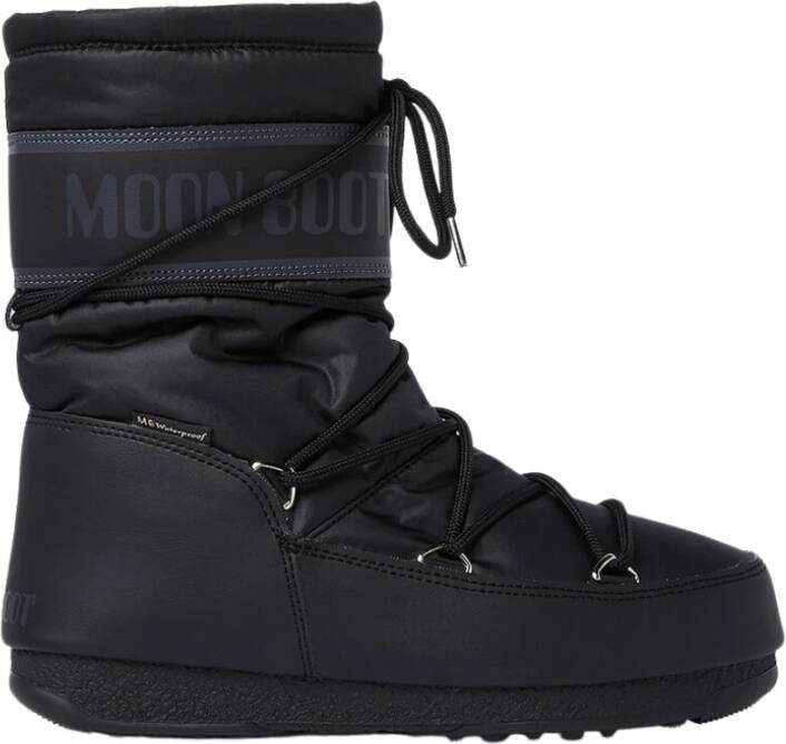 Moon Boot Mid Nylon WP Winter Boots Dames zwart Schoen - Foto 3
