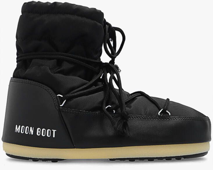 MOON BOOT Snowboots Dames Light Low Nylon Maat: 39 40 Materiaal: Textiel Kleur: Zwart - Foto 3