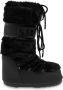Moon boot Zwarte Instaplaarzen met Nepbont en Verstelbaar Trekkoord Black Dames - Thumbnail 2