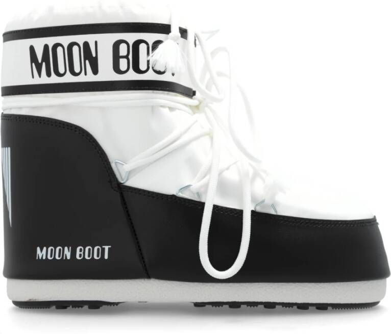MOON BOOT Snowboots Dames Icon Low Nylon Maat: 39 41 Materiaal: Textiel Kleur: Wit - Foto 5