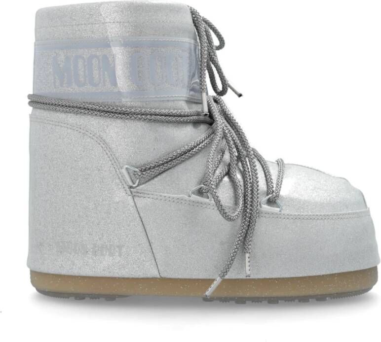 MOON BOOT Snowboots Dames Icon Low Glitter Maat: 42 44 Materiaal: Rubber Kleur: Bruin - Foto 4