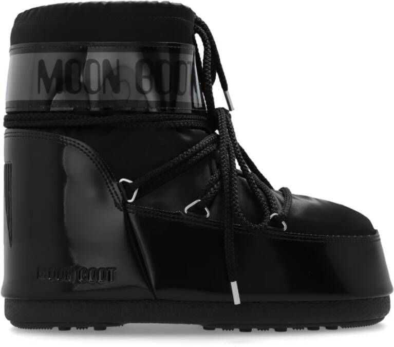 moon boot Sneeuwlaarzen icoon laag blik Black Dames