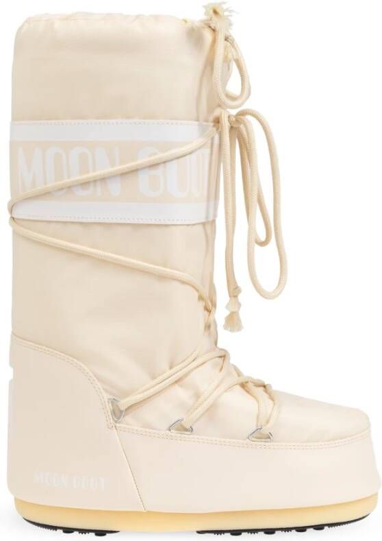 moon boot Sneeuwlaarzen icoon nylon Beige Dames