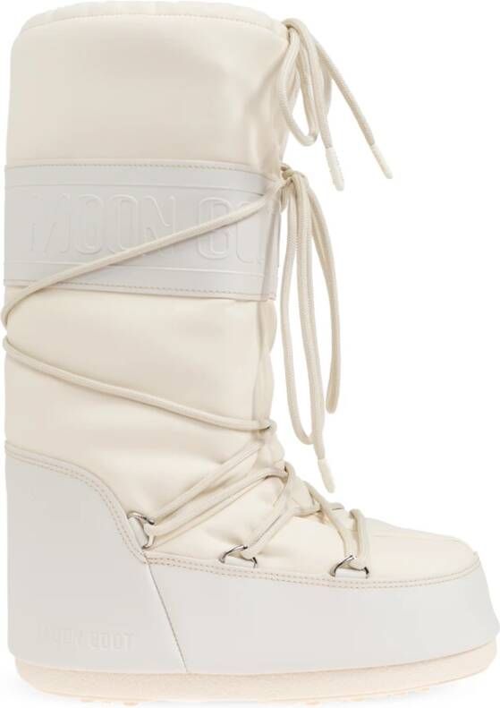 moon boot Sneeuwlaarzen Icoon Rubber Beige Dames