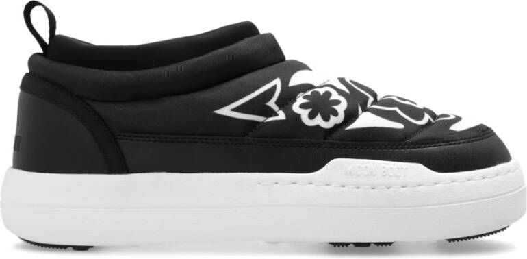 moon boot Sneeuwlaarzen Park Soft Bloem Black Dames