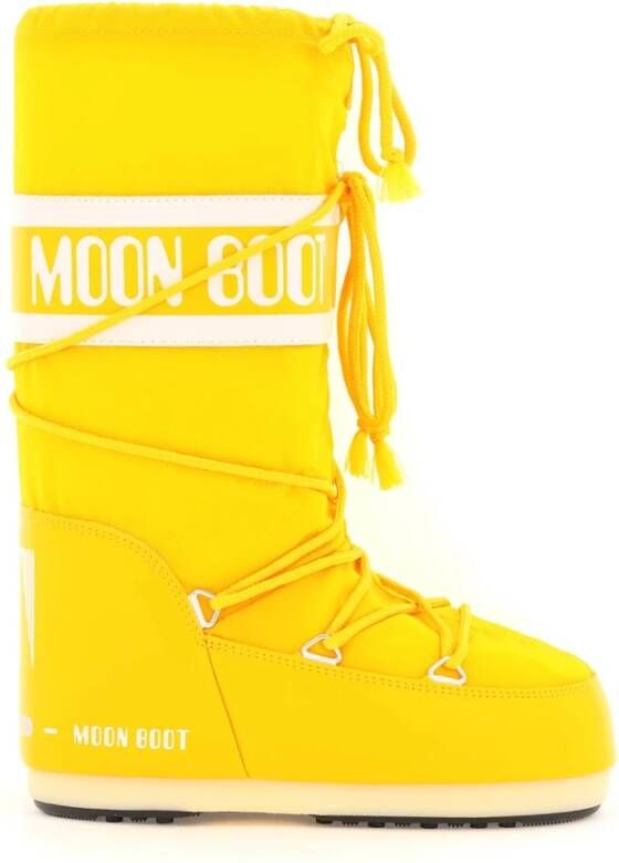 moon boot Snow Boots -pictogram Geel Dames