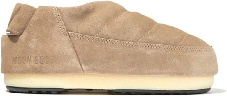 Moon boot Sandaalband van suède Beige Dames - Foto 3