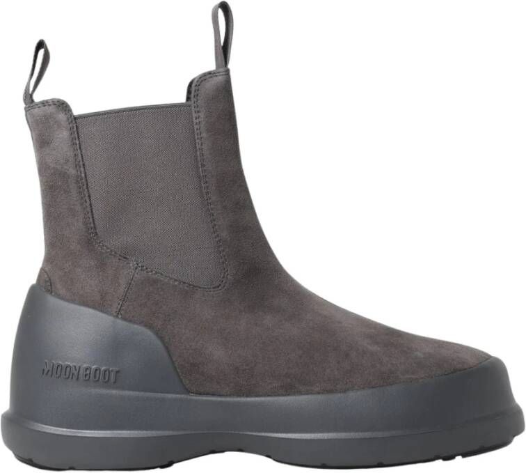 Moon Boot Suède Chelsea Boots