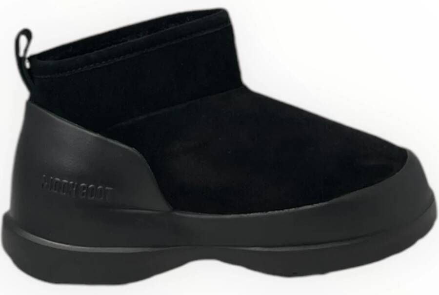 MOON BOOT Enkelboots Dames Mb Luna Low Boot Suede Maat: 37 Materiaal: Suède Kleur: Zwart - Foto 3