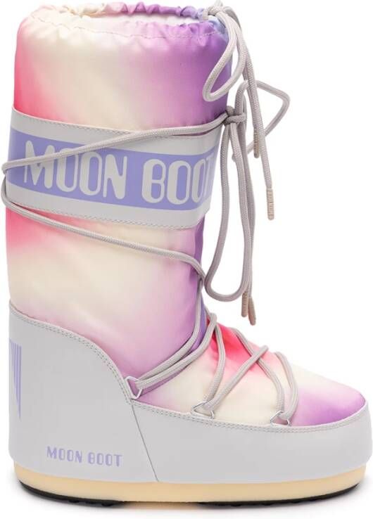 moon boot Tie Dye Laarzen Grijs Dames