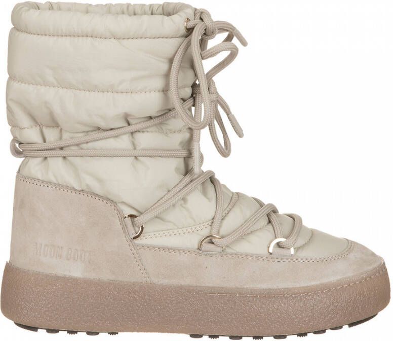 Moon boot Suede Nylon Winterlaarzen Beige Dames