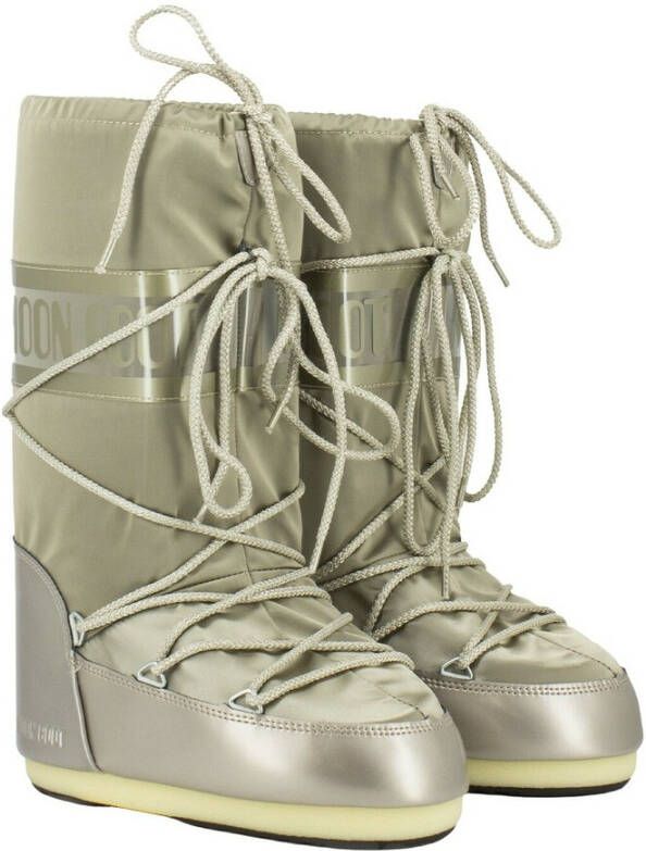 MOON BOOT Snowboots Dames Icon Glance Maat: 42 44 Materiaal: Textiel Kleur: Zilver - Foto 8