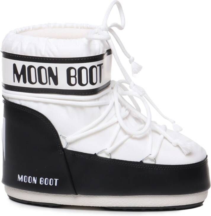 Moon boot Stijlvolle witte enkellaarsjes voor dames White Dames - Foto 5