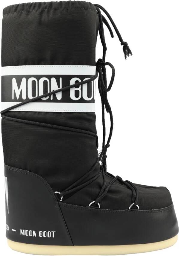 MOON BOOT Snowboots Dames Mb Icon Nylon Maat: 39 41 Materiaal: Textiel Kleur: Zwart - Foto 6