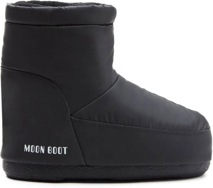 Moon boot Stijlvolle zwarte enkellaarzen voor heren Black Heren