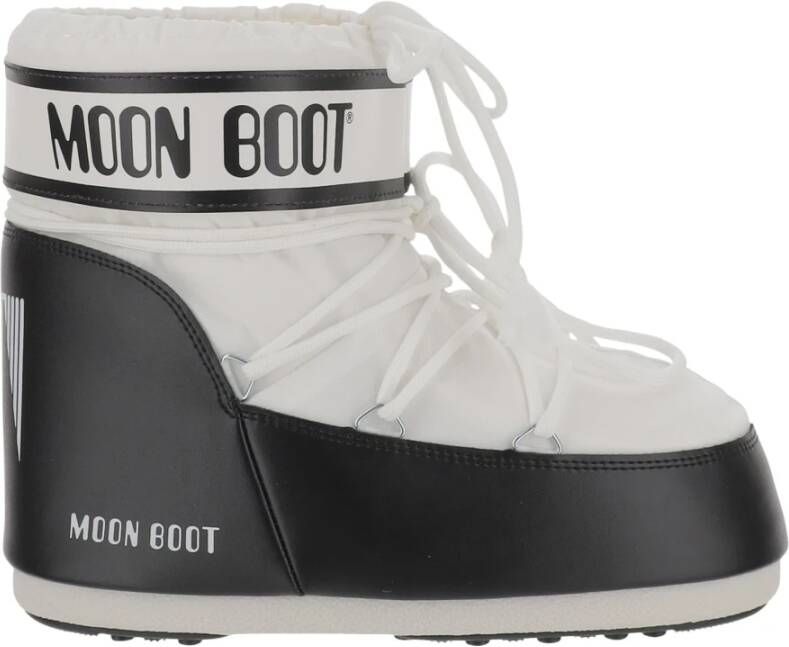 MOON BOOT Snowboots Dames Icon Low Nylon Maat: 39 41 Materiaal: Textiel Kleur: Wit - Foto 4