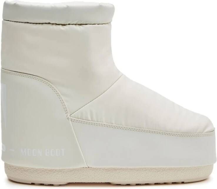 Moon boot Witte Laarzen met Katoenmix White Dames