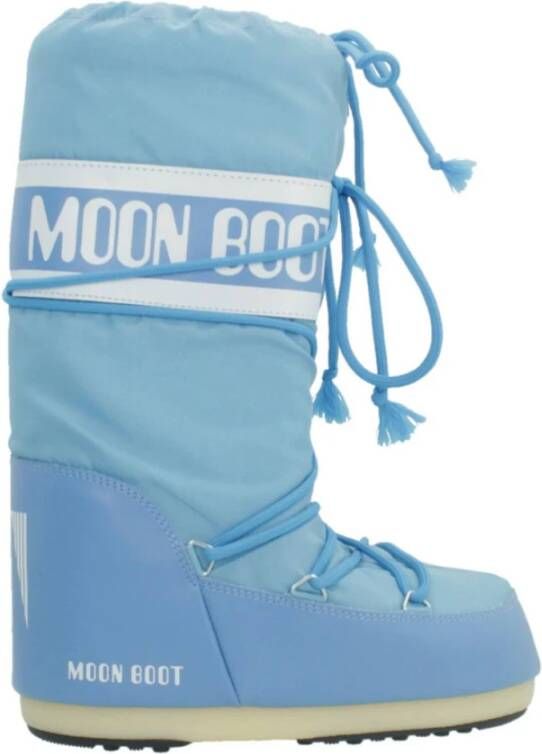 Moonboot Boots & laarzen Moon Boot Icon Nylon Snow Boots Blauw Icon Nylon 0 in blauw - Foto 1