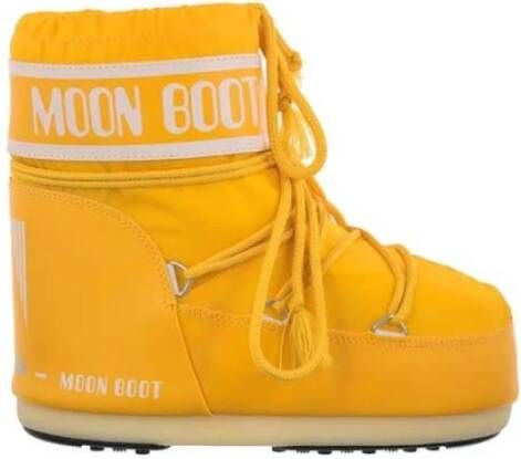 Moon boot Winterlaarzen voor vrouwen Retro Design Yellow Dames