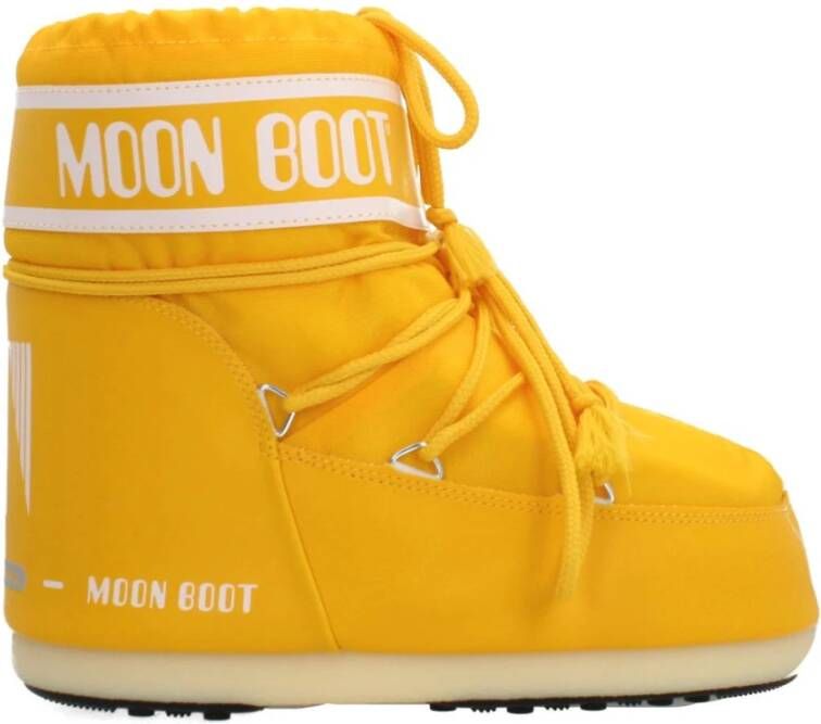 Moon boot Winterlaarzen voor vrouwen Retro Design Yellow Dames