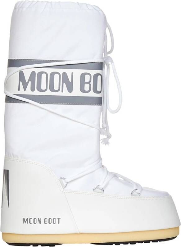 Moon boot Witte Enkellaarzen met Isolerende Voering White Heren - Foto 2