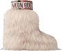 Moon boot Faux Fur Voering Mid Boots Beige Dames - Thumbnail 2