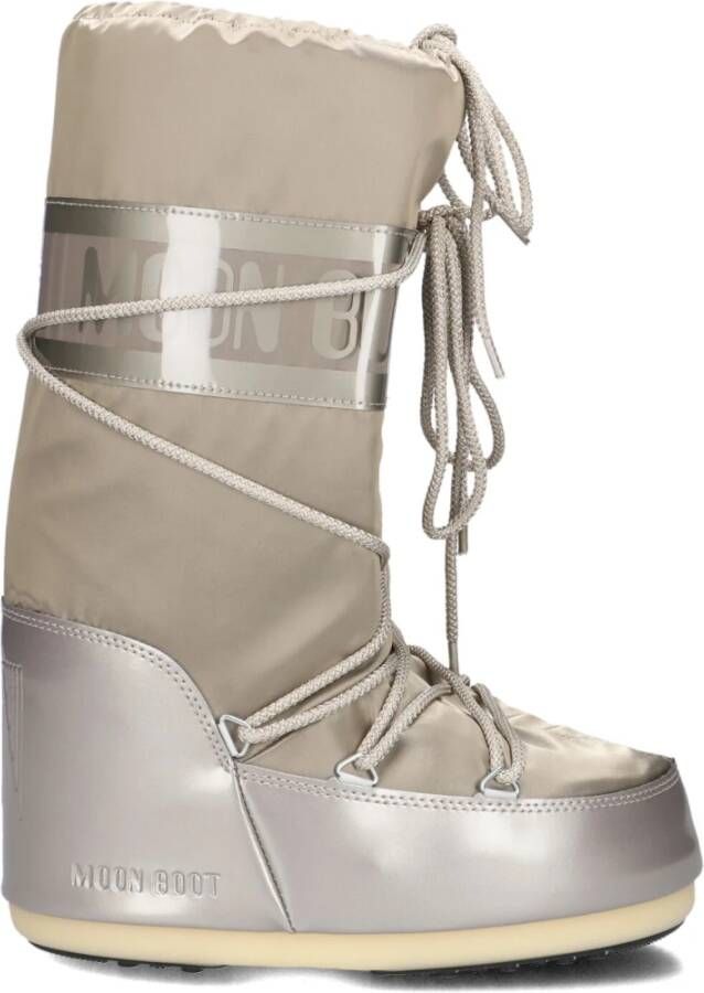 MOON BOOT Snowboots Dames Icon Glance Maat: 35 38 Materiaal: Textiel Kleur: Zilver - Foto 9