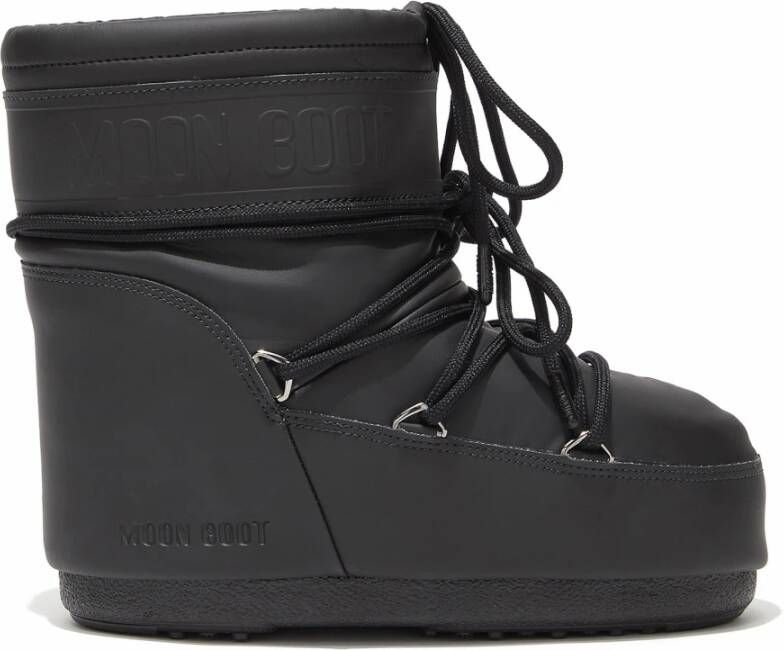 Moon Boot Zwarte enkellaarzen voor vrouwen