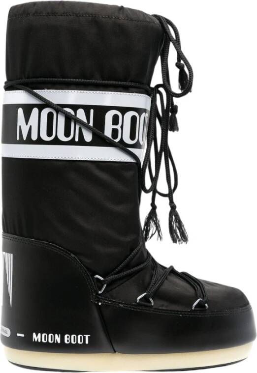 Moon boot Zwarte Icon sneeuwlaarzen Zwart Dames