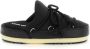 Moon boot Zwarte nylon slippers voor vrouwen Black Dames - Thumbnail 3