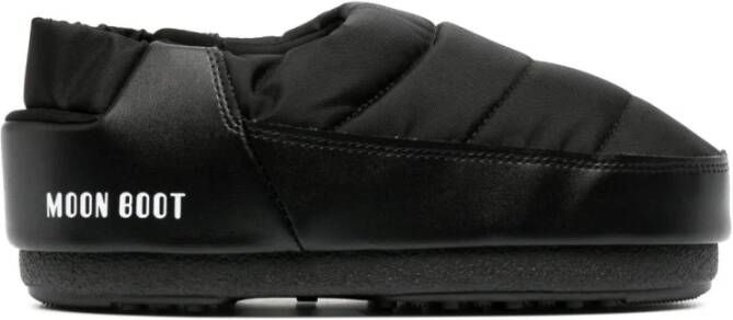 Moon Boot Zwarte sandalen met waterafstotende eigenschappen