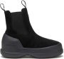 Moon Boot Zwarte suède Chelsea boots - Thumbnail 1