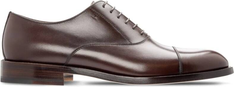 Moreschi Donkerbruine Oxford schoenen van kalfsleer Brown Heren