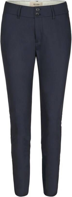 MOS Mosh Nachtbroek met Ribboorden in Marineblauw
