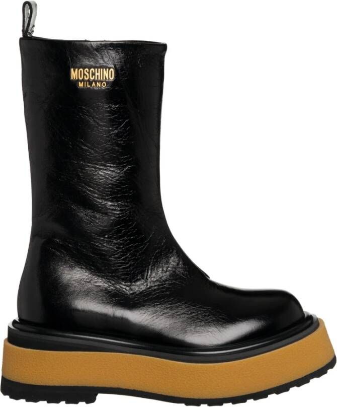 Moschino Boots & laarzen St.Ttod.Para60 Vit.Bottalato in zwart