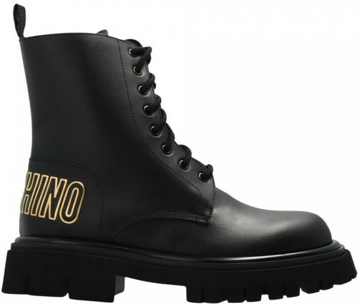 Moschino Boots & laarzen St.Ttod.Brick+Gua45 Vitello in zwart