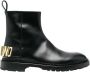 Moschino Ankle Boots Black Dames - Thumbnail 5