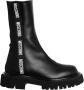 Moschino Boots & laarzen St.Ttod.Brick+Gua45 Pu+Maglia in zwart - Thumbnail 1