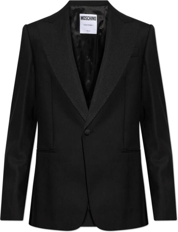 Moschino Blazer met gesloten revers