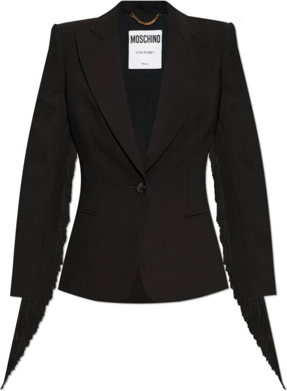 Moschino Blazer met Gesloten Revers