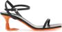 Moschino Zwarte Nappa Leren Sandalen Elegante Stijl Black Dames - Thumbnail 4