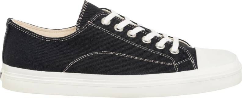 Moschino Effen Edge Sneakers met Vetersluiting