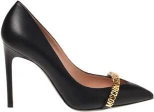 Moschino Elegante zwarte hakpumps Black Dames