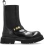 Moschino Enkellaarzen met logo - Thumbnail 1