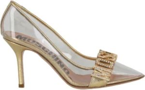 Moschino Fabric heels Geel Dames