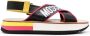 Moschino Flat Sandals Multicolor Dames - Thumbnail 1