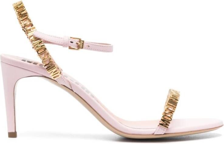 Moschino High Heel Sandals Roze Dames
